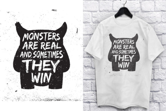 Monsters Are Real: Graphics for Crafts & Creative Brands