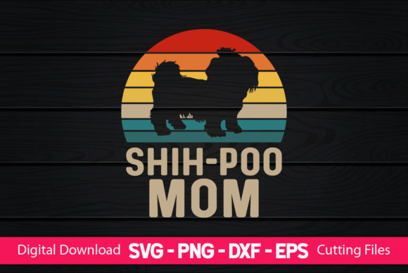 Shih-Poo Mom Graphics & Print Templates Review